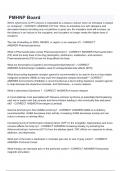 PMHNP Board Questions & Answers with 100&percnt; Correct Answers &vert; Verified &vert; Latest Update&period;