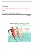 Test Bank - Anatomy & Physiology for Health Professions&comma; An Interactive Journey&comma; 3rd Edition &lpar;Colbert&comma; 2015&rpar; Chapter 1-19 &vert; All Chapters
