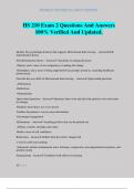 HS 210 Exam 2 Questions And Answers 100&percnt; Verified And Updated&period;