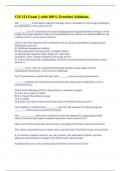 CIS 131 Exam &vert;&vert; with 100&percnt; Errorless Solutions&period;