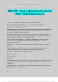 MKT 3301&colon; Exam 2 Questions And Answers 100&percnt; Verified And Updated&period;