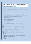ISTC BASIC PLUS TRAINING EXAM &vert;GUARANTEED PASS