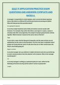 D317 IT APPLICATION PRACTICE EXAM  QUESTIONS AND ANSWERS COMPLETE AND  RATED A WESTERN GOVERNORS UNIVERSITY