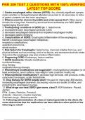 PNR 309 TEST 2 QUESTIONS WITH 100&percnt; VERIFIED LATEST TOP SCORE
