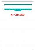 AAMC MCAT Practice Exam 1 2025-2026&period;  Questions With correct and verified Answers&period;  A&plus; GRADED&period;