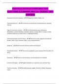 Veterinary Assistant Certification Test- QUESTIONS & ANSWERS 2025 &lpar;A&plus; GRADED 100&percnt; VERIFIED&rpar;