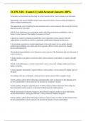 ECON 2102 - Exam &num;1 &vert;&vert; with Accurate Answers 100&percnt;&period;
