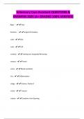 Veterinary Care Assistant-QUESTIONS & ANSWERS 2025 &lpar;A&plus; GRADED 100&percnt; VERIFIED&rpar;