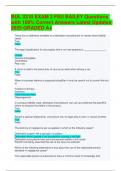 BUL 3310 EXAM 2 FSU BAILEY Questions with 100- Correct Answers Latest Updates 2025 GRADED A&plus;