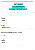ASM 275 Exam 3 Questions with 100&percnt; Correct Answers &vert; Verified &vert; Updated 2025