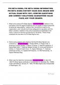 PHI BETA SIGMA&comma; PHI BETA SIGMA INFORMATION&comma;  PHI BETA SIGMA HISTORY EXAM 2025&vert; BRAND NEW  ACTUAL EXAM WITH 100&percnt; VERIFIED QUESTIONS  AND CORRECT SOLUTIONS&vert; GUARANTEED VALUE  PACK&vert; ACE YOUR GRADES&period;