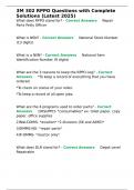 3M 302 RPPO Questions with Complete Solutions &lpar;Latest 2025