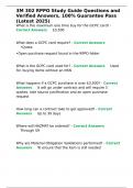 3M 302 RPPO Study Guide Questions and Verified Answers&comma; 100- Guarantee Pass &lpar;Latest 2025&rpar;&period;