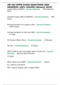 3M 302 RPPO EXAM QUESTIONS & ANSWERS 100- SOLVED &lpar;Newest 2025&rpar;