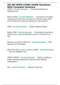 3M 302 RPPO STUDY GUIDE Questions With Complete Solutions