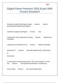 Digital PANRE Premium 2025 Exam With Correct Answers&excl;&excl;