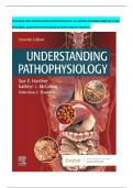 TEST BANK FOR UNDERSTANDING PATHOPHYSIOLOGY 7th EDITION HUETHER COMPLETE GUIDE CHAPTER 1-42 &vert;QUESTIONS AND RATIONALES&vert; NEWEST EDITION GRADED A&plus;