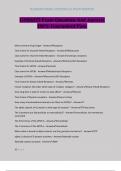 GMS6552 Exam Questions And Answers 100&percnt; Guaranteed Pass&period;