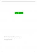 APM PMQ EXAM 7TH ED QUESTIONS WITH 100&percnt; CORRECT ANSWERS