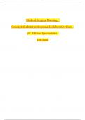 Test Bank for Medical-Surgical Nursing&colon; Concepts for Interprofessional Collaborative Care 9th edition by Donna D&period; Ignatavicius ISBN&colon; 9780323444194&comma; Chapter 1 - 74 Complete Guide&period;