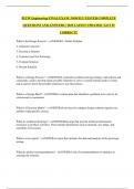 PLTW Engineering FINAL EXAM &vert; MOSTLY TESTED COMPLETE QUESTIONS AND ANSWERS &vert; 2025 LATEST UPDATED &vert; GET IT CORRECT&excl;&excl;