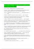 TCEQ Class D Water Operators License Exam Verified 2025