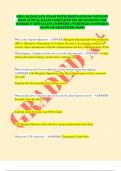 SIDA BADGE SFO EXAM WITH DEFINATIONS NEWEST  2025 ACTUAL EXAM COMPLETE 150 QUESTIONS AND  CORRECT DETAILED ANSWERS &lpar;VERIFIED ANSWERS&rpar;  &vert;100&percnt; GUARANTEED PASS&excl; 