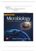 Test Bank for Microbiology A Systems Approach&comma; 7th Edition by Marjorie Kelly Cowan and Heidi Smith