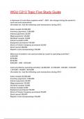 WGU C213 Topic Five Study Guide Exam 2025&sol;2026 Questions With Completed & Verified Solutions&period;