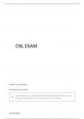 CLINICAL NURSE LEADER QUESTIONS WITH ANSWERS GRADED A&plus;