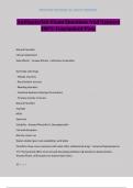 Antibacterials Exam Questions And Answers 100&percnt; Guaranteed Pass&period;