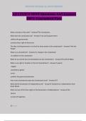 AZ CIVICS TEST Questions And Answers 100&percnt; Guaranteed Pass&period;