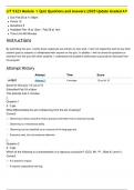 LIT 5323 Module 1 Quiz Questions and Answers&vert;2025 Update Graded A&plus;