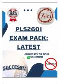 PLS2601 EXAM PACK 2025 &lbrace;LATEST QUESTIONS AND ANSWERS&rcub;