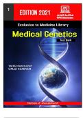Medical Genetics Complete Test Bank &vert;Quetions and Correct Answers&period;