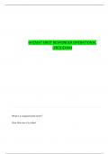 HAZMAT FIRST RESPONDER OPERATIONAL &lpar;FRO&rpar; QUESTIONS WITH 100&percnt; CORRECT ANSWERS