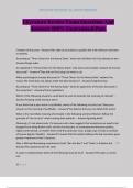 Literature Review Exam Questions And Answers 100&percnt; Guaranteed Pass&period;