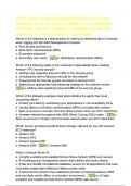 CMIT 326 CLOUD TECHNOLOGIES FINAL EXAM 2024 ACTUAL EXAM COMPLETE  QUESTIONS WITH DETAI&comma; Exams of Information Technology