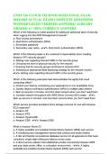 CMIT 326 CLOUD TECHNOLOGIES FINAL EXAM 2024&sol;2025 ACTUAL EXAM COMPLETE  QUESTIONS WITH DETAILED VERIFIED ANSWERS