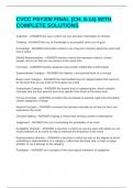 CVCC PSY200 FINAL &lpar;CH&period; 8-14&rpar; WITH COMPLETE SOLUTIONS