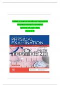 Test Bank For Seidel's Guide to Physical Examination An Interprofessional Approach 10th Edition by Jane W&period; Ball&comma; Joyce E&period; Dains&comma; All- Chapter 1 - 26