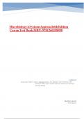 TEST BANK FOR MICROBIOLOGY A SYSTEMS APPROACH 6TH EDITION BY MARJORIE KELLY&comma; COWAN HEIDI&comma;SMITH&period;pdf