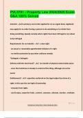 PVL3701 - Property Law 2024&sol;2025 Exam  Q&A 100&percnt; Solved