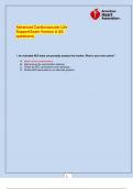 Advanced Cardiovascular Life SupportExam Version A &lpar;50 questions&rpar;&period;