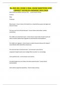 Rio BIO 202&colon; EXAM 2 REAL EXAM QUESTIONS AND CORRECT DETAILED ANSWERS 2025&sol;2026