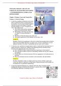 Test Bank For Primary Care Art and Science of Advanced Practice Nursing - An Interprofessional Approach 5th Edition by Lynne M&period; Dunphy&semi; Jill E&period; Winland-Brown&semi; Brian Oscar Porter&semi; Debera J&period; Thomas