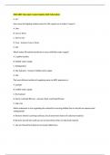 DFW ARFF Class Quiz 3 Latest Update 2025 Fully Solved 