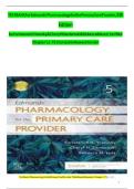 Test Bank for Pharmacology for the Primary Care Provider 4th Edition by Authors&colon; Marilyn Edmunds and Maren Mayhew ISBN 9780323087902 Chapter 1-73 &vert; Complete Guide A&plus;