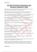 CS 326 Final Exam Questions and Answers Graded A&plus; 2025