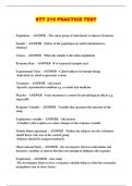 STT 215 PRACTICE TEST